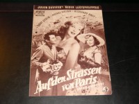 Auf den Strassen von Paris,  Dany Robin,  Michel Auclair,